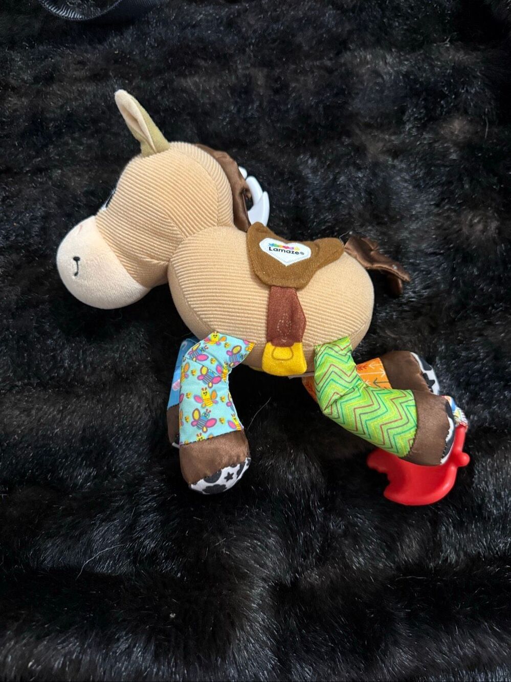 Lamaze Disney Pixar Toy Story Clip & Go Bullseye Stroller Toy Baby